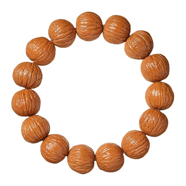 琛宬 【诸事顺遂】复古通用文玩原籽无修诸事皆顺新中式国潮复古文艺转运文玩盘玩#好运 猴头核桃 手串 男女同款情侣款