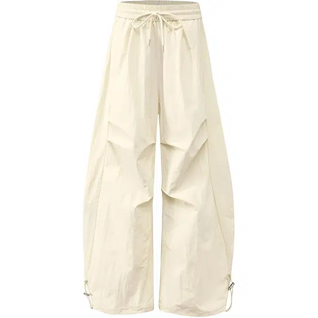 拾个壹先生 美式复古高街小众痞帅潮流工装裤无性别主义穿搭亲肤柔软时尚宽松个性百搭爵士舞街舞直筒小个子降落伞兵裤子休闲裤 男女同款