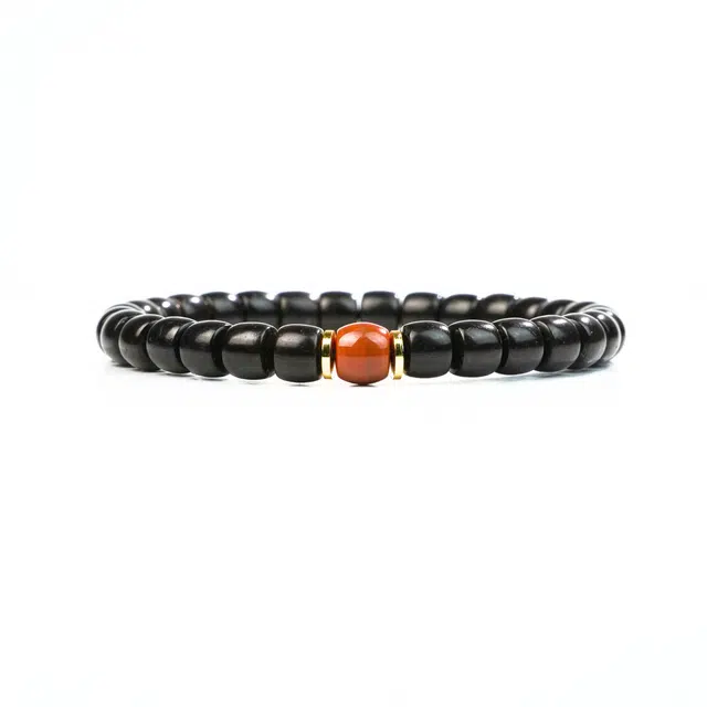 【好运连连】 天台山 直切珠串精工归圆日常百搭佛珠绕指柔珠串 椰蒂 手串 男女同款情侣款