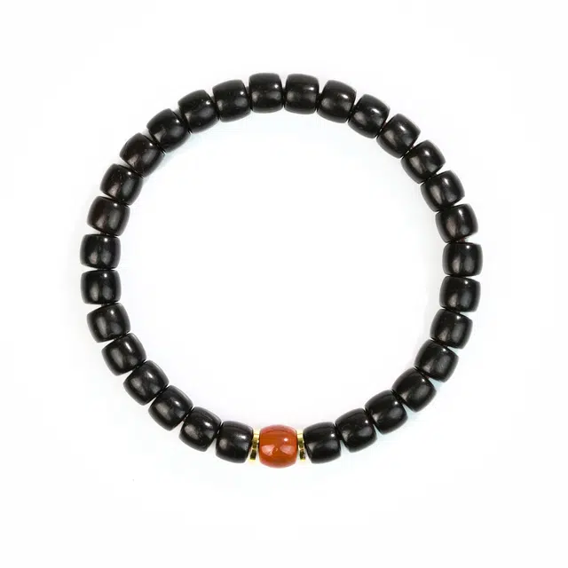 【好运连连】 天台山 直切珠串精工归圆日常百搭佛珠绕指柔珠串 椰蒂 手串 男女同款情侣款