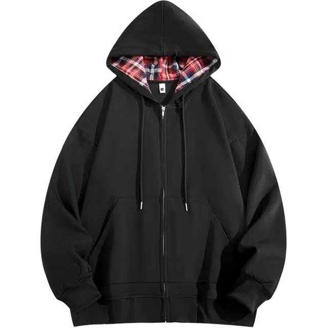 马员外 春秋款连帽宽松百搭时尚简约长袖卫衣 男款