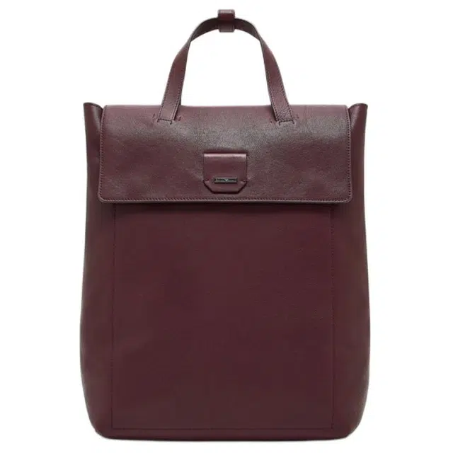 Emporio Armani Classic Logo Backpack Burgundy
