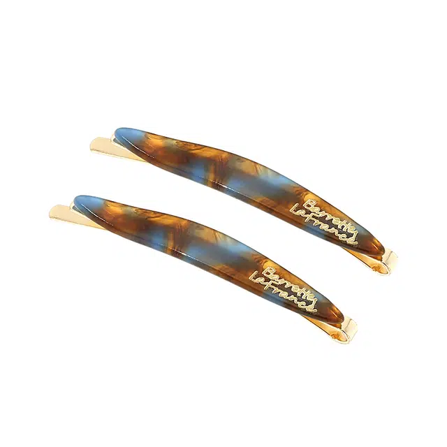 如花梦 韩系碎发前额刘海发卡简约一字夹 醋酸 发夹 女款