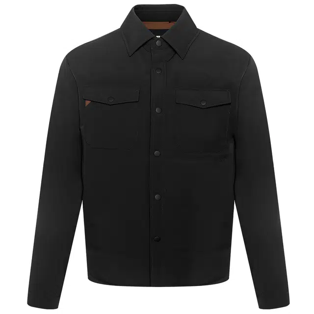 利郎 都市休闲防泼水翻领易打理保暖外套通勤休闲保暖冬季羽绒服 男款