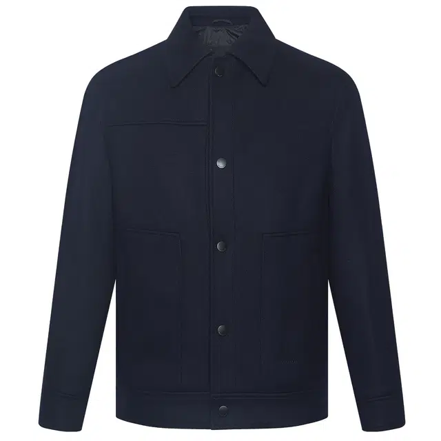 利郎 品位商务保暖含绵羊毛短款翻领时尚毛呢冬季大衣 男款