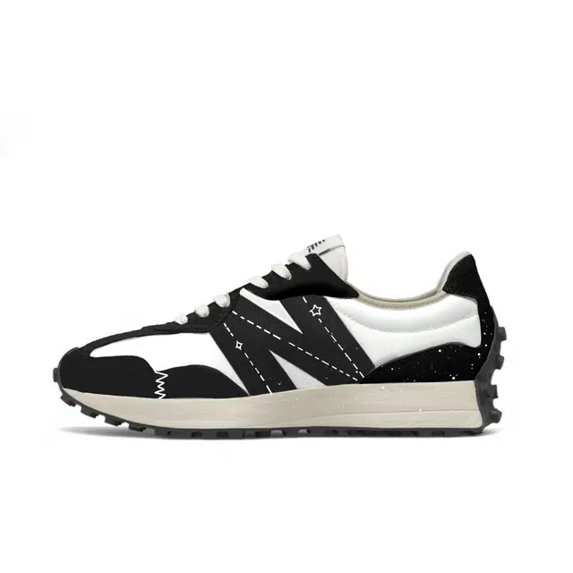 New Balance NB 327 Black White