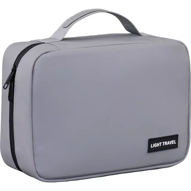 环邦时尚简约通用旅行男士干湿分离出差洗护防水大容量便携收纳袋化妆包女洗漱包 防尘收纳便携防水多层防摔