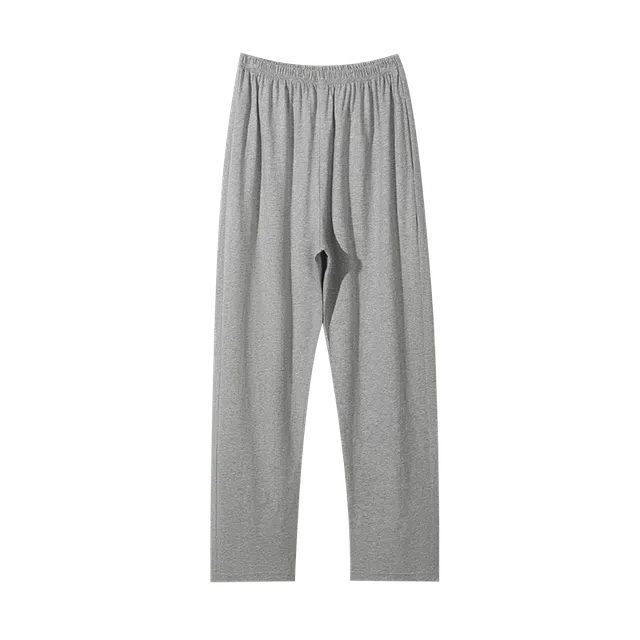 欧迪芬 新疆棉轻盈舒适设计感显瘦亲肤柔软吸湿排汗休闲高级感睡裤 男款