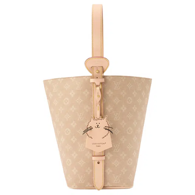 LOUIS VUITTON x Grace Coddington Catogram ALL IN Meowgram