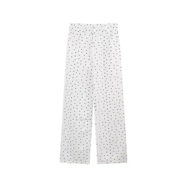 望莱仕 波点裤女高腰夏季薄款宽松显瘦慵懒直筒山本拖地阔腿裤休闲裤 女款