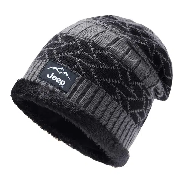 Jeep Fleece Lined Beanie