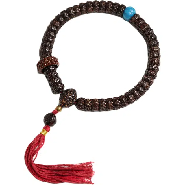 镯钰瑭 国潮新中式 精雕九转莲花 聚宝盆台座 小众百搭国风原创轻奢高级感文玩盘玩绕指柔 #好运 紫金鼠 手串 男女同款情侣款