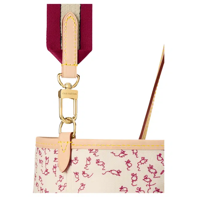 LOUIS VUITTON x Grace Coddington NEVERFULLCatogram