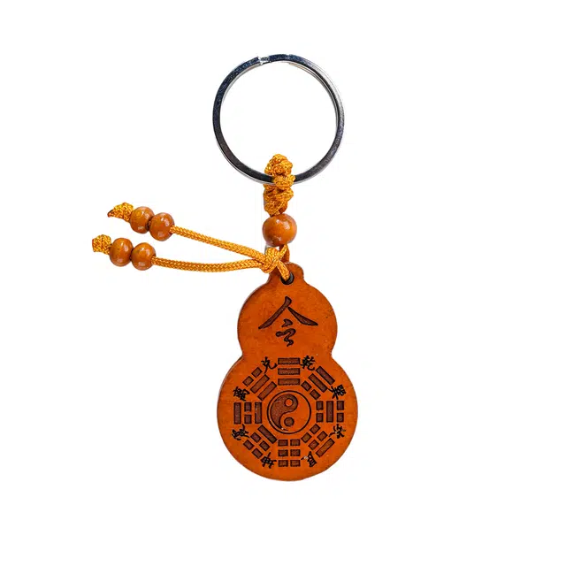 仙友 新中式国朝百搭观音招财纳福好运莲莲诸事顺利时来运转考研考公上岸随身携带 桃木 挂件 男女同款情侣款
