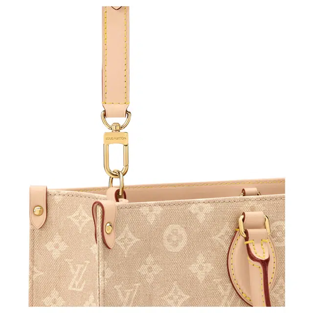 LOUIS VUITTON x Grace Coddington ONTHEGOCatogram Tote