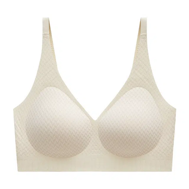 艾诗塔 云感果冻蕾丝内衣小胸聚拢防滑美背上托收副乳防下垂固定杯文胸 女款