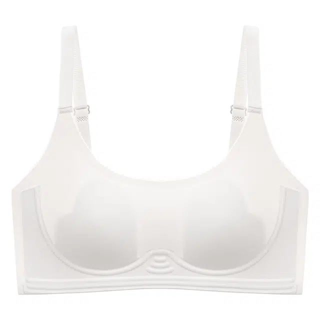 图兰朵 爱心罩杯不跑杯无痕无钢圈可调节肩带美背舒适透气轻薄凉感裸感文胸 女款