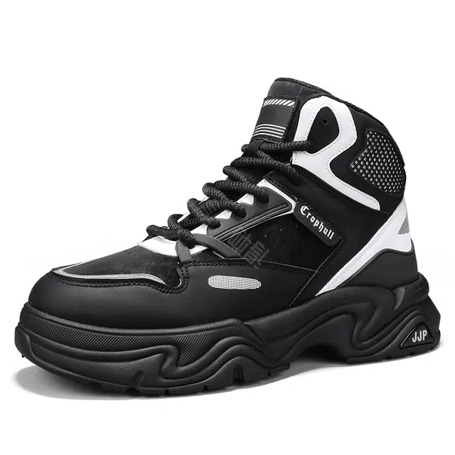 Leather British Style Vintage Fashion Ankle Boots Men