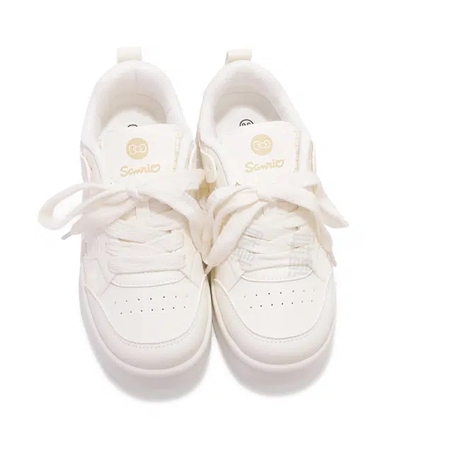 合成革 学院风简约厚底潮流百搭 耐磨 低帮 板鞋 女