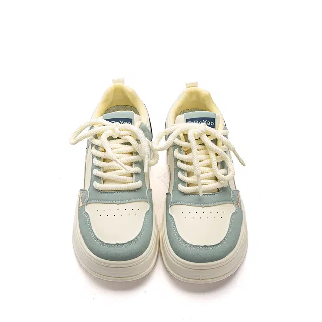 时尚百搭舒适通勤增高 防滑减震耐磨 低帮 板鞋 女