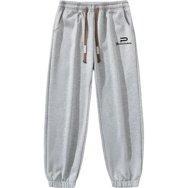 马员外 潮流韩版百搭薄款束脚运动宽松时尚简约休闲裤 男款