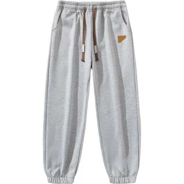 马员外 百搭日系潮流束脚薄款运动宽松休闲裤 男款