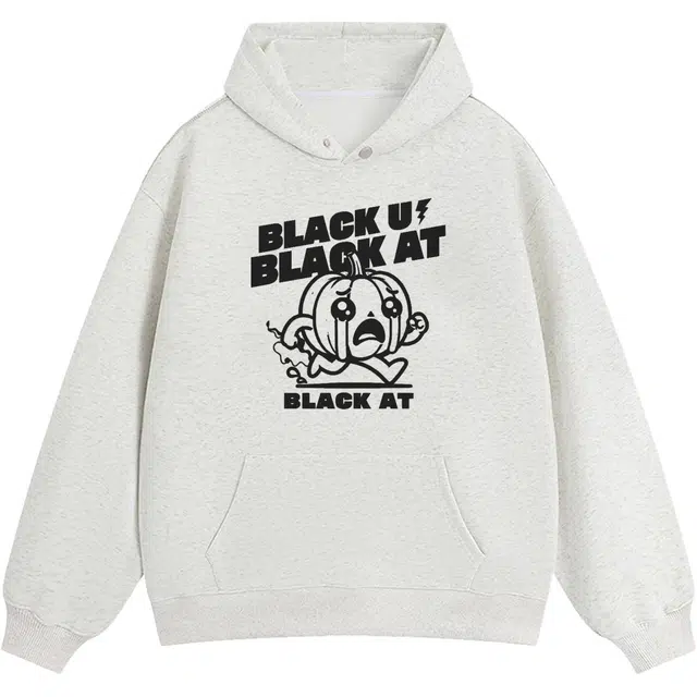 BLACK AT LOGO