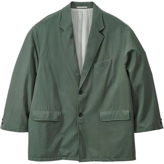 Graphpaper FW25 Full Wool Gabardine Oversized Jacket