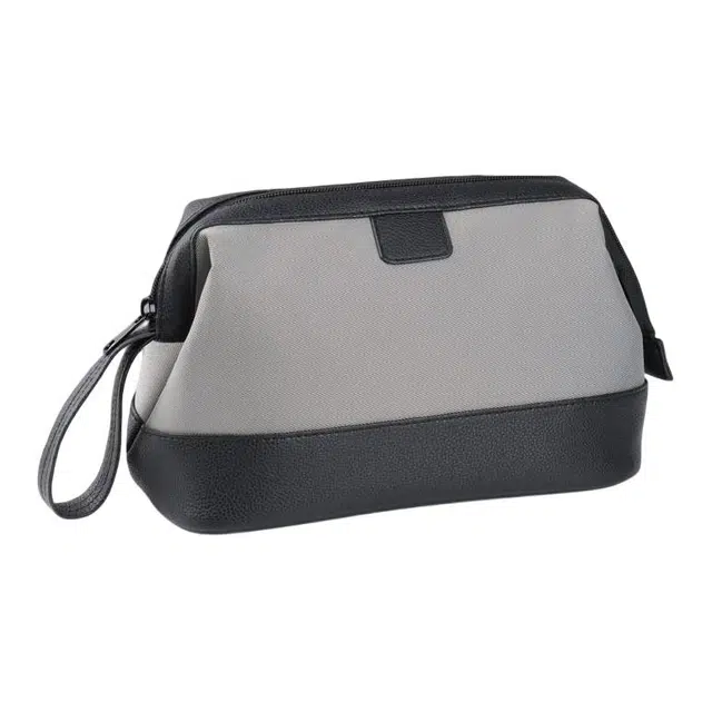 艾情草之恋高档防水便携化妆洗漱包兜男士外出旅行大容量洗浴用品工具收纳 防尘收纳便携防水单层多层防摔防泼水