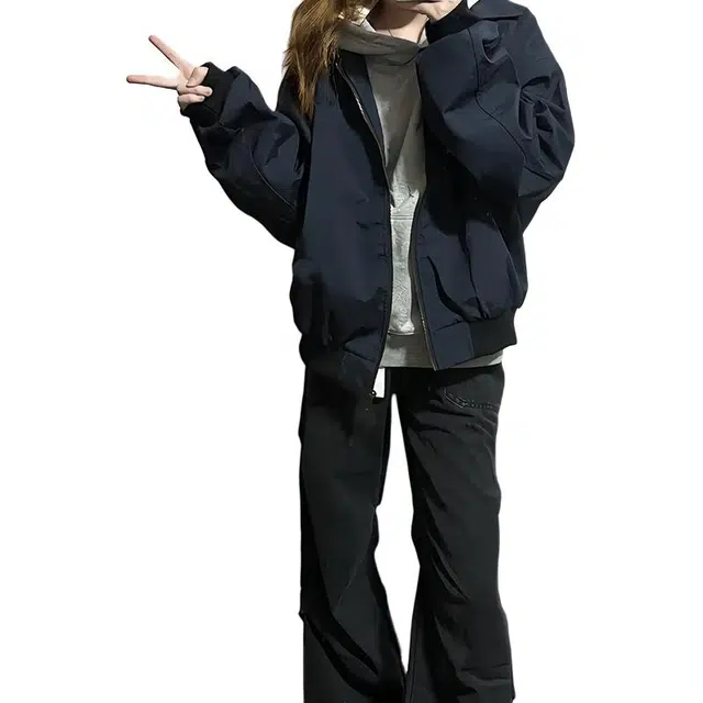 黑马漫画 美式复古飞行外套男款秋季潮牌痞帅工装夹克 男女同款