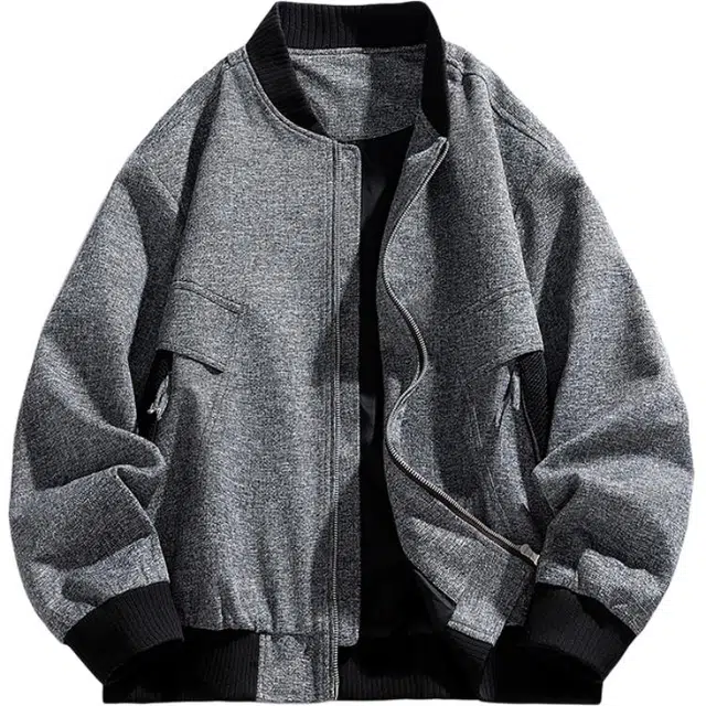 马员外 工装时尚休闲美式翻领百搭时尚简约夹克 男款