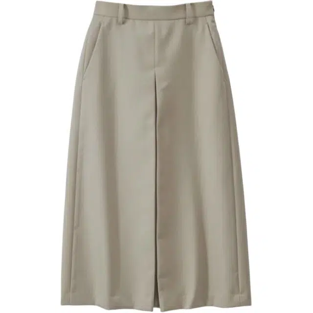 Graphpaper FW25 Scale Off Flannel Pleated Skirt