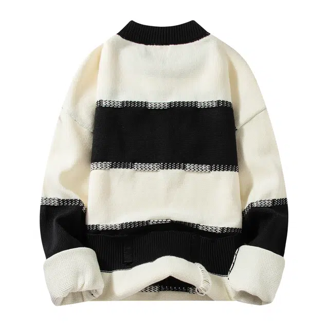 卡丹狄诺 潮流撞色青年时尚男士上衣毛衣 男款