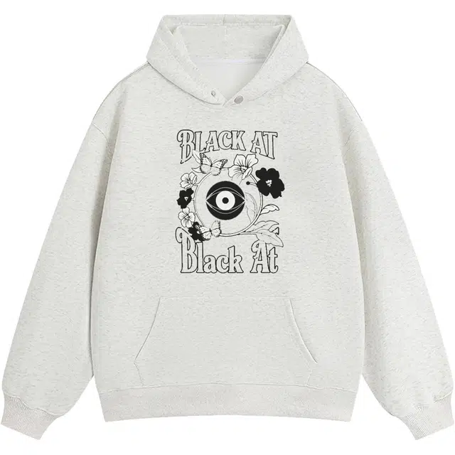 BLACK AT LOGO