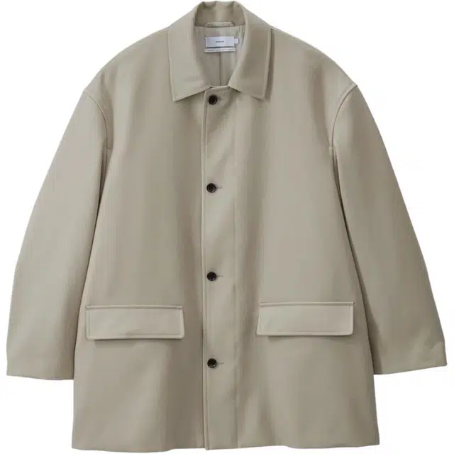 Graphpaper FW25 Scale Off Flannel Car Coat