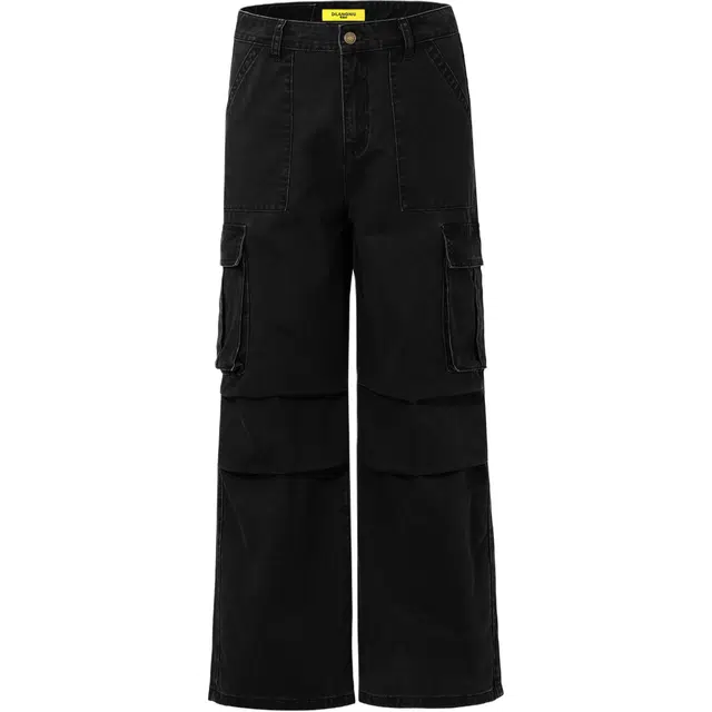 帝狼牛 美式复古多口袋工装裤潮牌宽松直筒阔腿痞帅休闲长裤子牛仔裤 男女同款