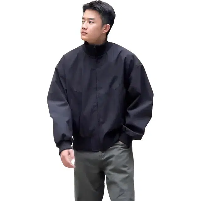 黑马漫画 立领飞行员秋季美式复古短款夹克外套 男女同款