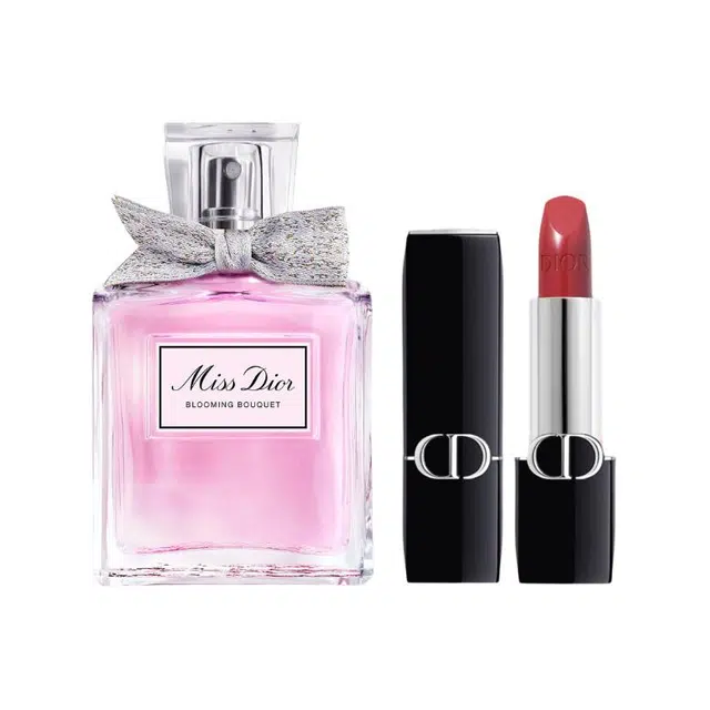 DIOR Rouge Dior Satin Lipstick & Eau de Toilette Set