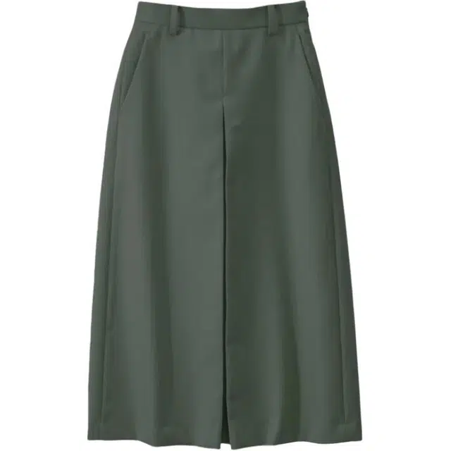 Graphpaper FW25 Scale Off Flannel Pleated Skirt