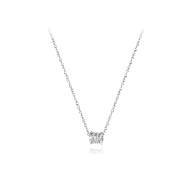 【纯银999 | 小蛮腰】 凤祥囍事 老凤祥 经典百搭小众设计轻奢高级感精致简约时尚学生日常通勤约会气质温柔可调节锁骨链 足银 项链 女款