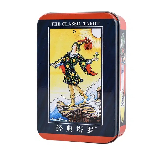 乖乖熊 经典韦特塔罗牌 便携铁盒装 其他桌游