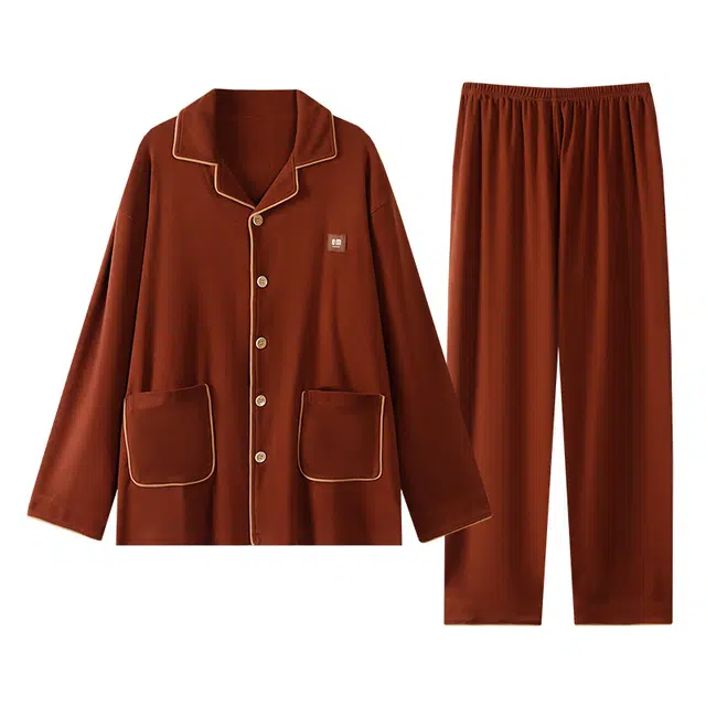 好福份 秋冬季睡衣家居服套装 男款