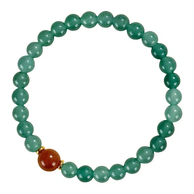 东方翡翠 新中式小众高级感玛瑙 国潮风小众时尚气质百搭显白#好运天然 玉髓 手串 女款