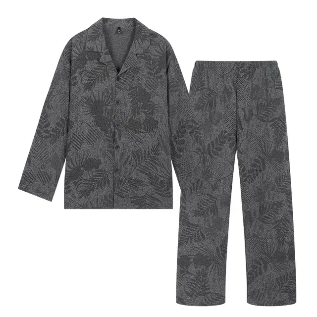 好福份 春秋季国风家居服套装 男款