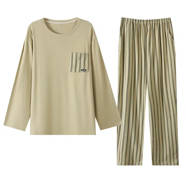 好福份 秋冬季德绒家居服 男款