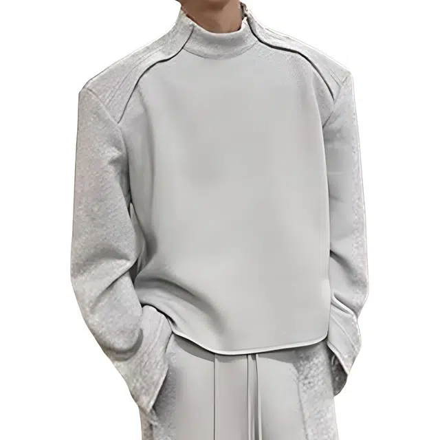 徐百货 美式复古高街基础款简约宽松圆领痞帅潮流高级感百搭卫衣 男女同款