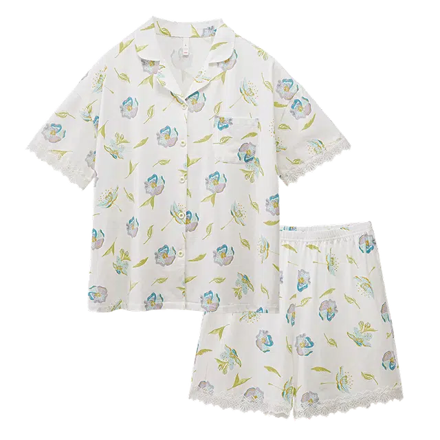 欧迪芬 棉质开衫款女士家居服 女款