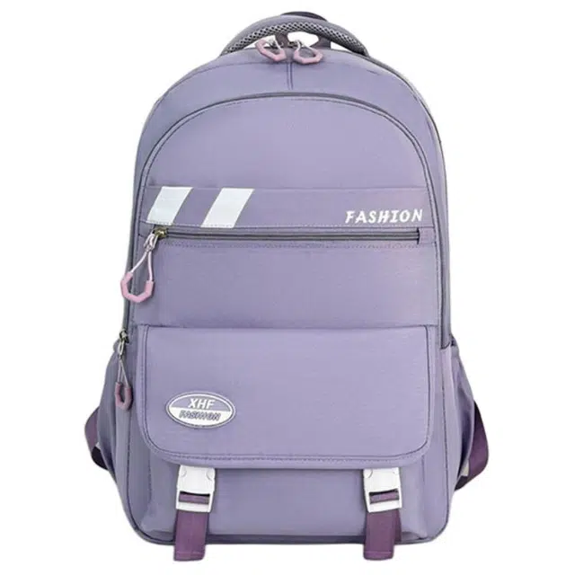 恒源祥 休闲初高中学生上课轻便透气防泼水大容量 尼龙 背包书包双肩包 男女同款情侣款 多色