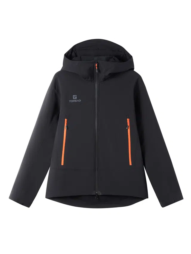 探路者  秋冬户外登山  软壳衣  男款