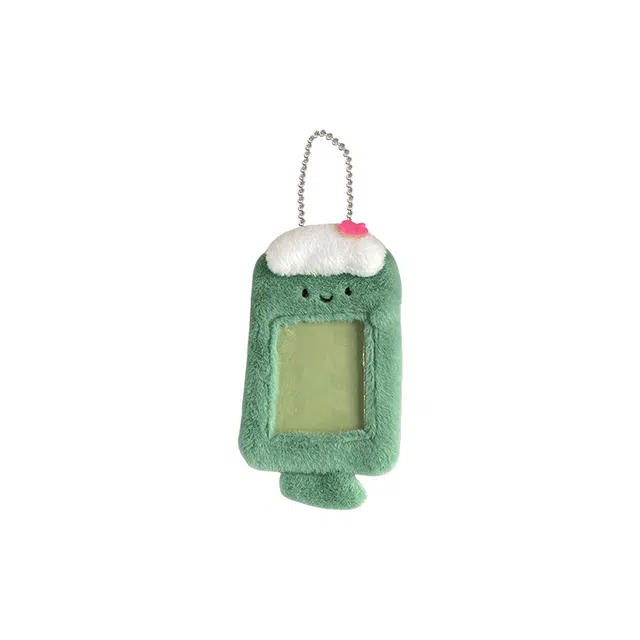 心水好物 韩版可爱甜品食物卡套透明饭卡公交卡收纳包爱豆卡片 毛绒 挂件 男女同款情侣款